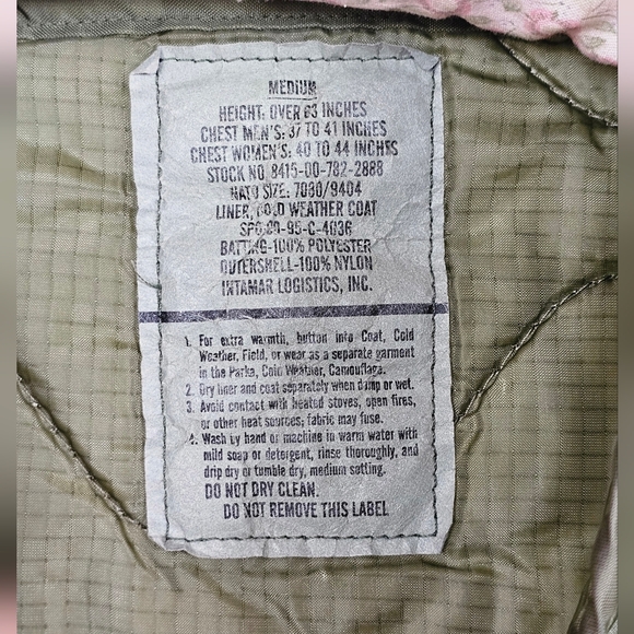 Army Liner Jacket - Picture 7 of 7